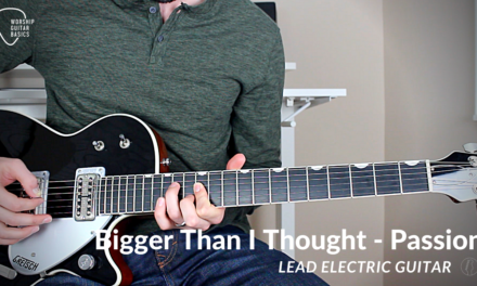 Bigger Than I Thought – Lead Electric Guitar